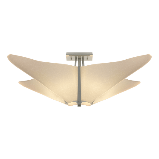 Kirigami Semi-Flush - Vintage Platinum by Hubbardton Forge
