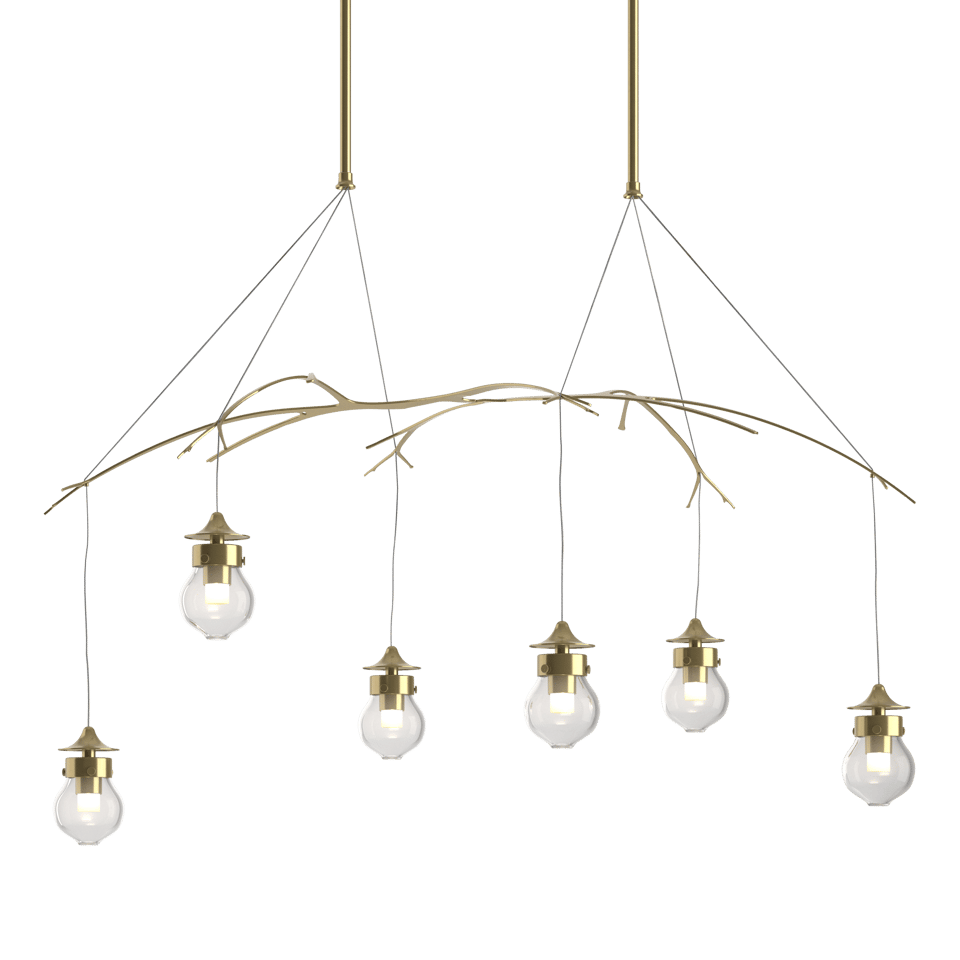 Kiwi Pendant - Modern Brass by Hubbardton Forge