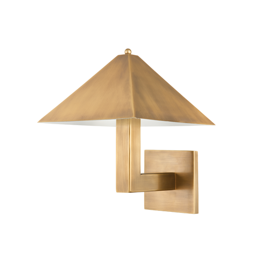 Knight Wall Sconce - 1-Light - Patina Brass - Troy Lighting B5211-PBR