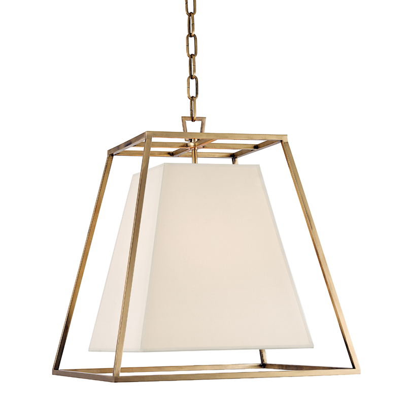 Kyle Pendant - Aged Brass by Hudson Valley Lighting