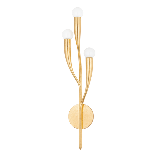 Labra Wall Sconce - Vintage Gold Leaf by Hudson Valley Lighting