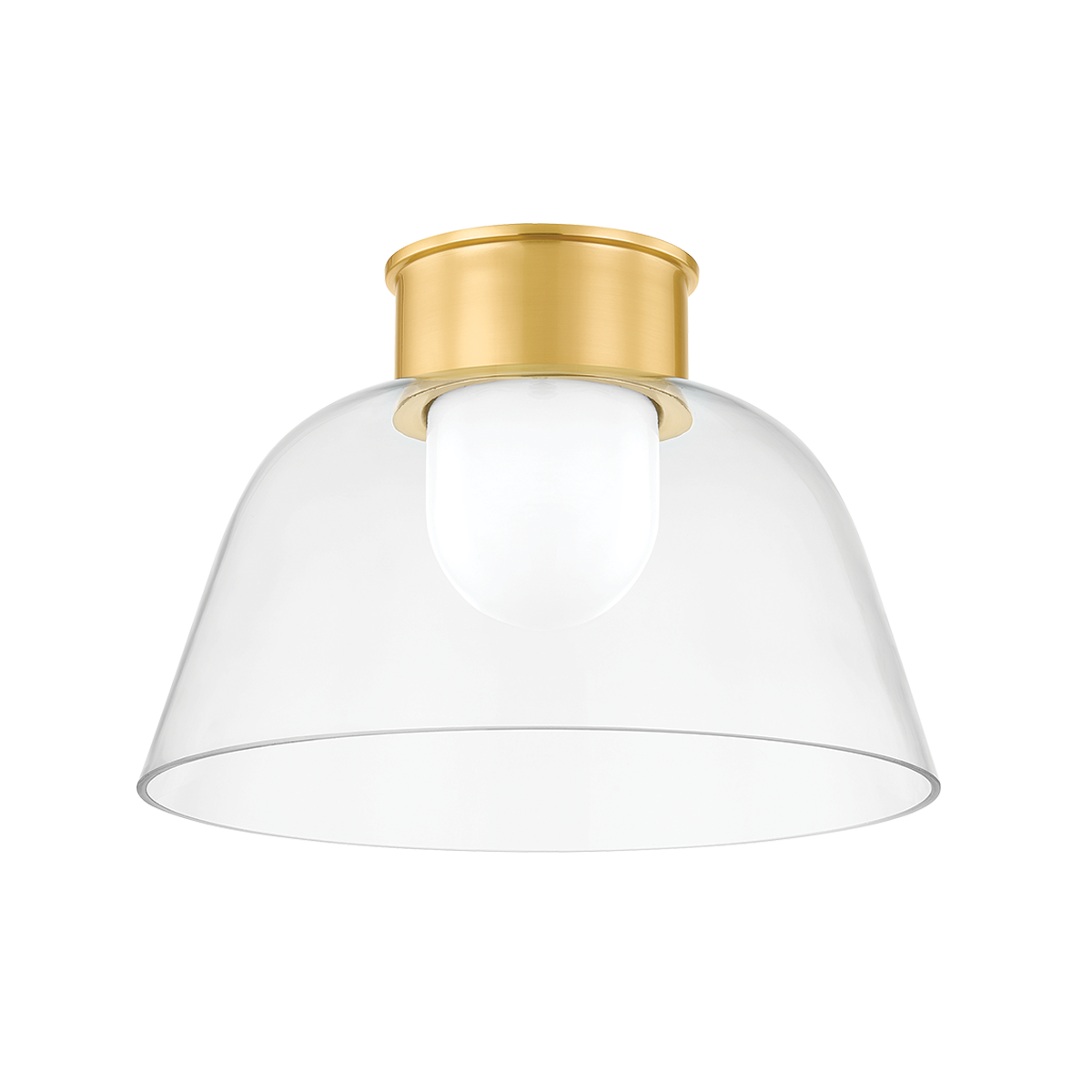 Lakeside Flush Mount - Aged Brass by Hudson Valley Lighting