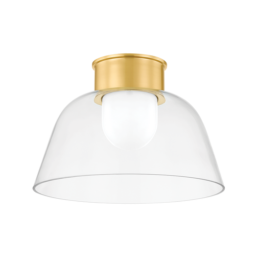 Lakeside Flush Mount - Aged Brass by Hudson Valley Lighting