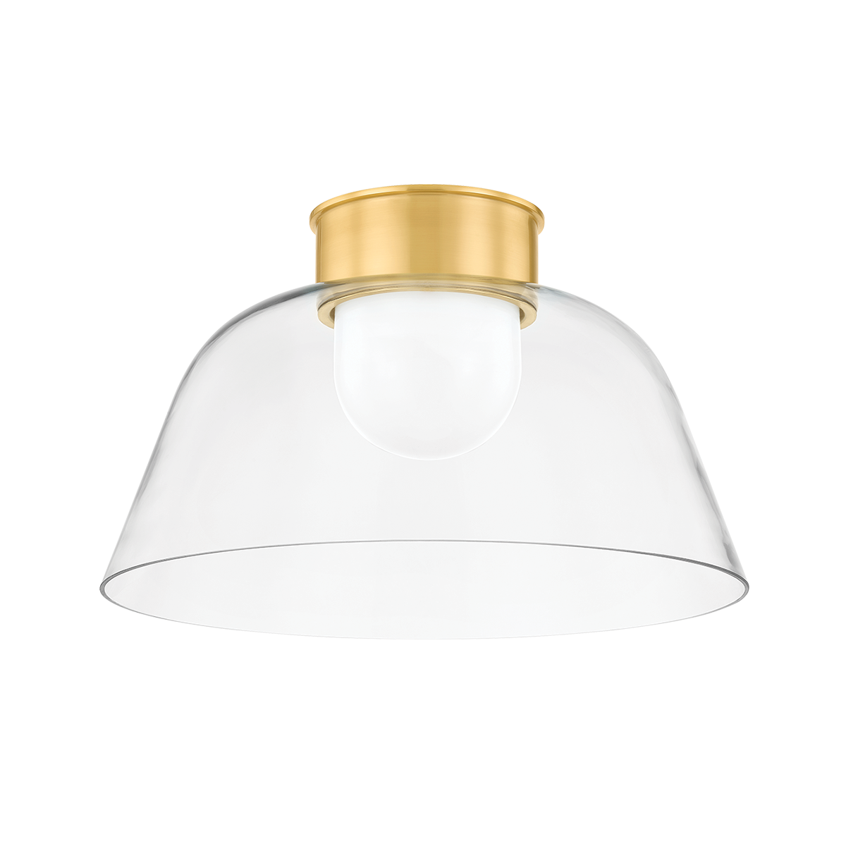 Lakeside Large Flush Mount - Aged Brass by Hudson Valley Lighting