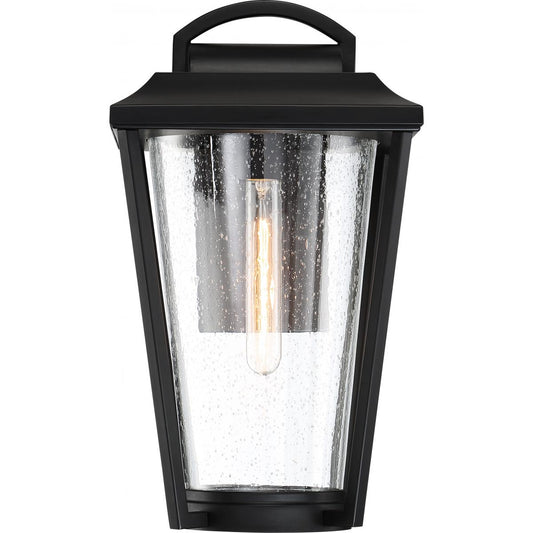 Lakeview - 1 Light Medium Wall Lantern with Clear Seed Glass - Aged Bronze Finish - Satco 60-6511