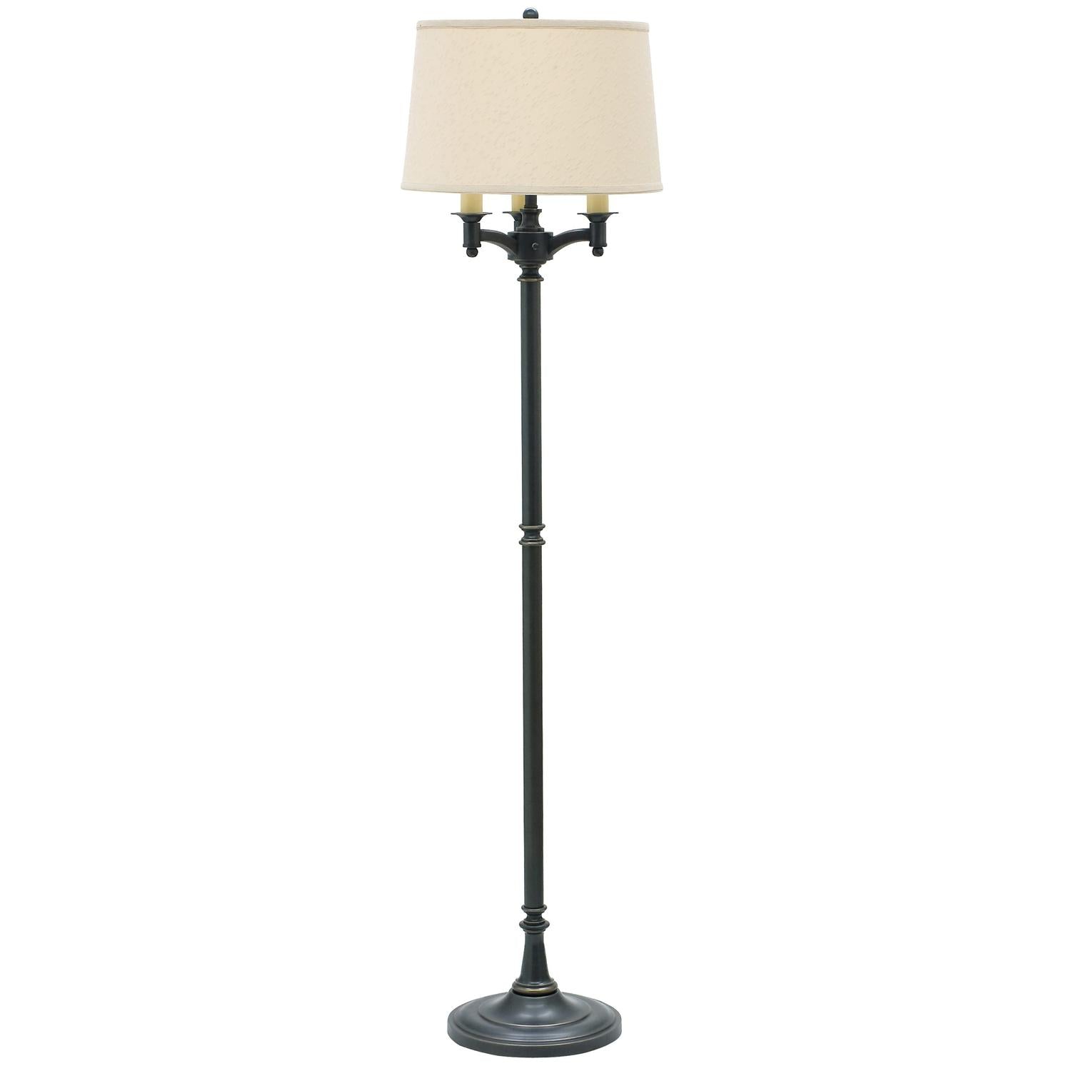 Lancaster Six-Way Floor Lamp - L800-OB - Oil Rubbed Bronze by House of Troy