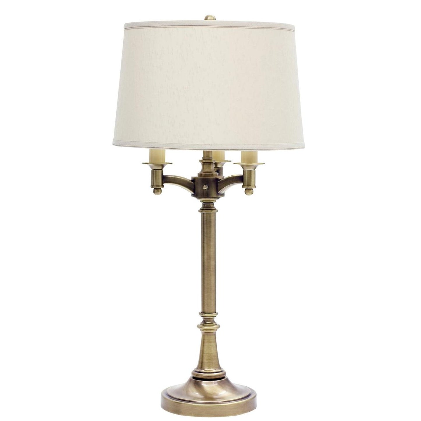 Lancaster Six-Way Table Lamp - L850-AB - Antique Brass by House of Troy