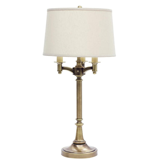 Lancaster Six-Way Table Lamp - L850-AB - Antique Brass by House of Troy