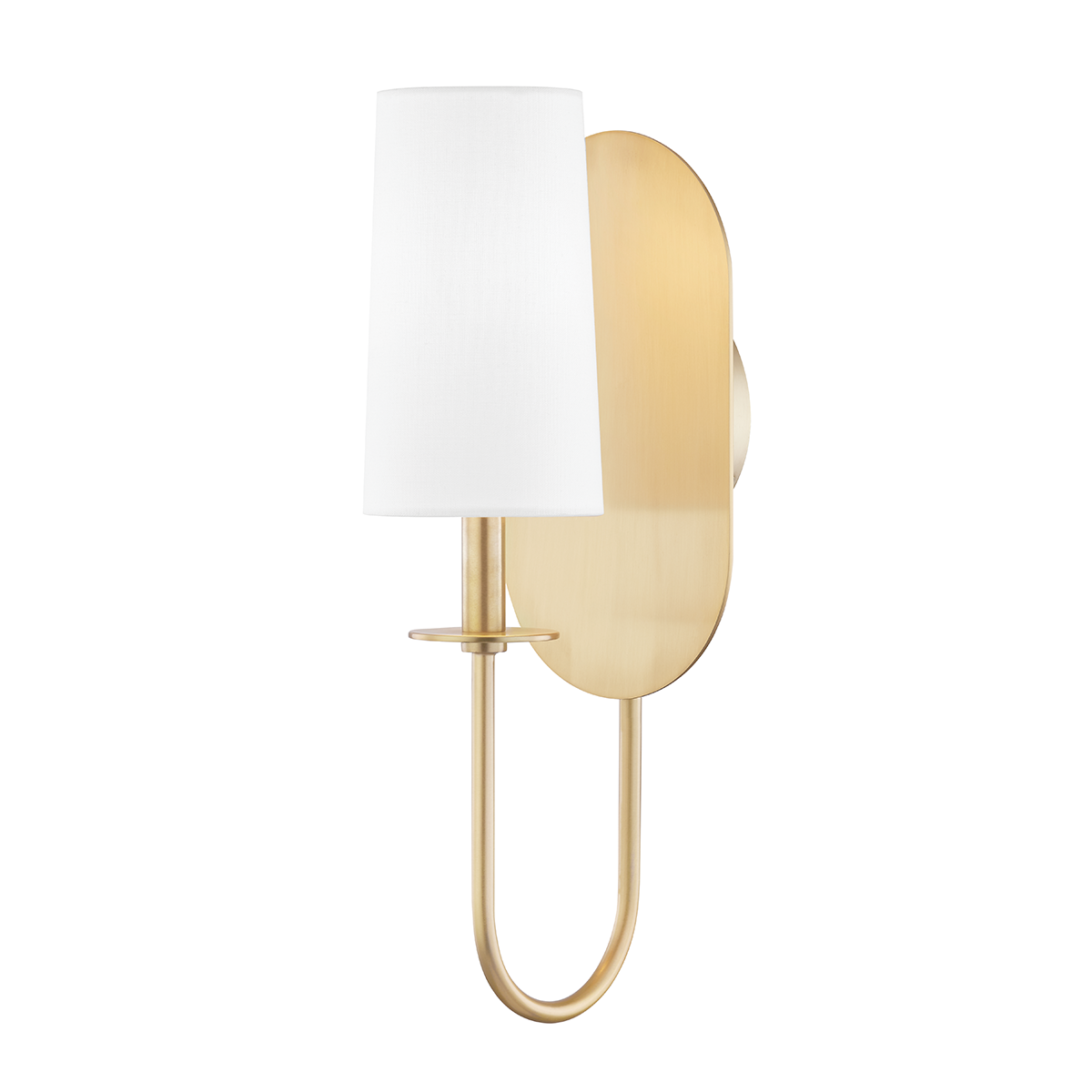 Lara Wall Sconce - 1-Light - Aged Brass - Mitzi H395101-AGB