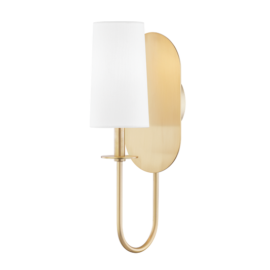 Lara Wall Sconce - 1-Light - Aged Brass - Mitzi H395101-AGB