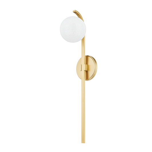 Laval Wall Sconce - 1-Light - Aged Brass by Hudson Valley Lighting
