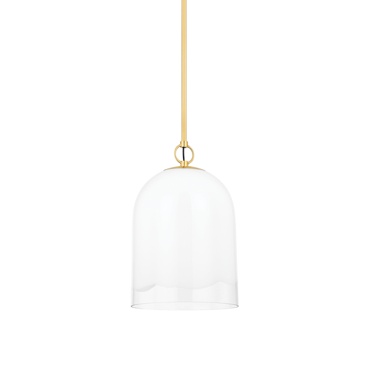 Lennon Small Pendant - 1-Light - Aged Brass - Mitzi H788701S-AGB