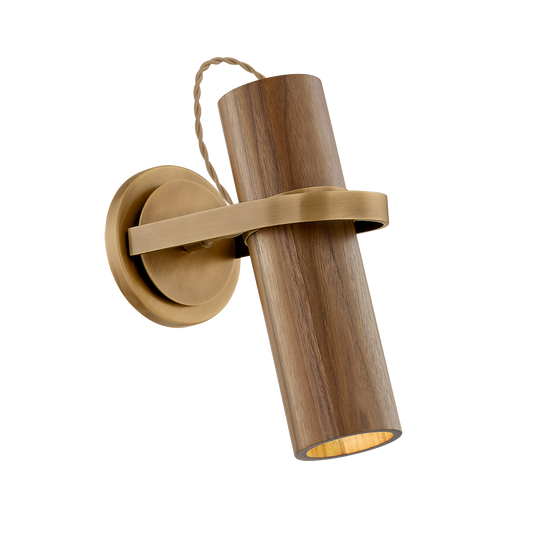 Lennox Wall Sconce - 1-Light - Patina Brass - Troy Lighting B3011-PBR