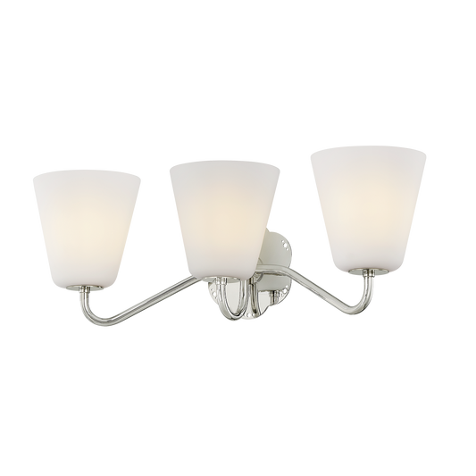 Leonella Vanity Light - 3-Light - Polished Nickel - Mitzi H1017303-PN