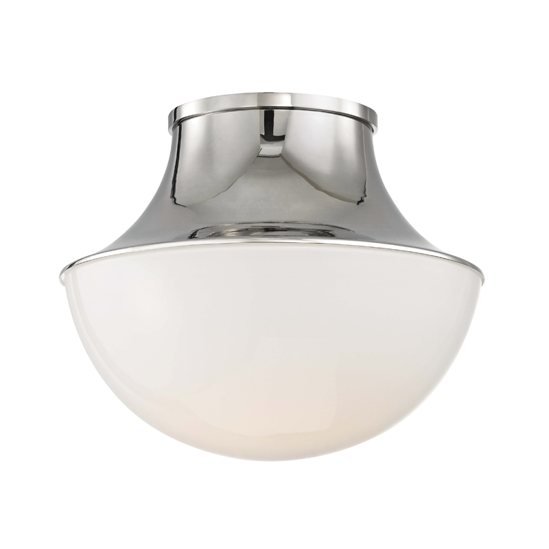 Lettie Flush Mount - Polished Nickel by Hudson Valley Lighting
