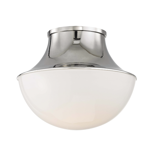 Lettie Flush Mount - Polished Nickel by Hudson Valley Lighting