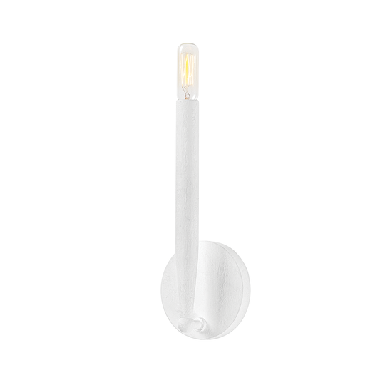 Levi Wall Sconce - 1-Light - Gesso White - Troy Lighting B3013-GSW