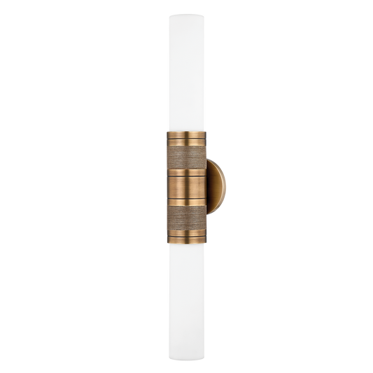 Liam Wall Sconce - 2-Light - Patina Brass - Troy Lighting B1226-PBR