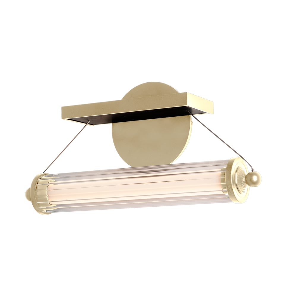 Libra LED Sconce - Modern Brass by Hubbardton Forge