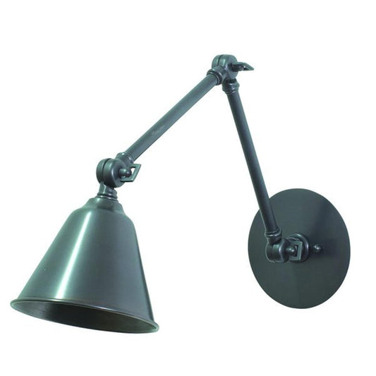 Library Adjustable LED Wall Swing Lamp - LLED30-OB - Oil Rubbed Bronze by House of Troy