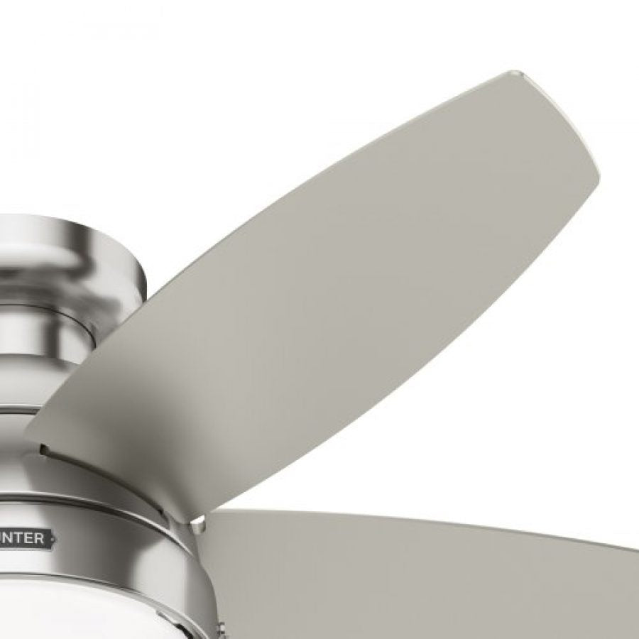 Lilliana 44" LED Fan - Brushed Nickel by Hunter
