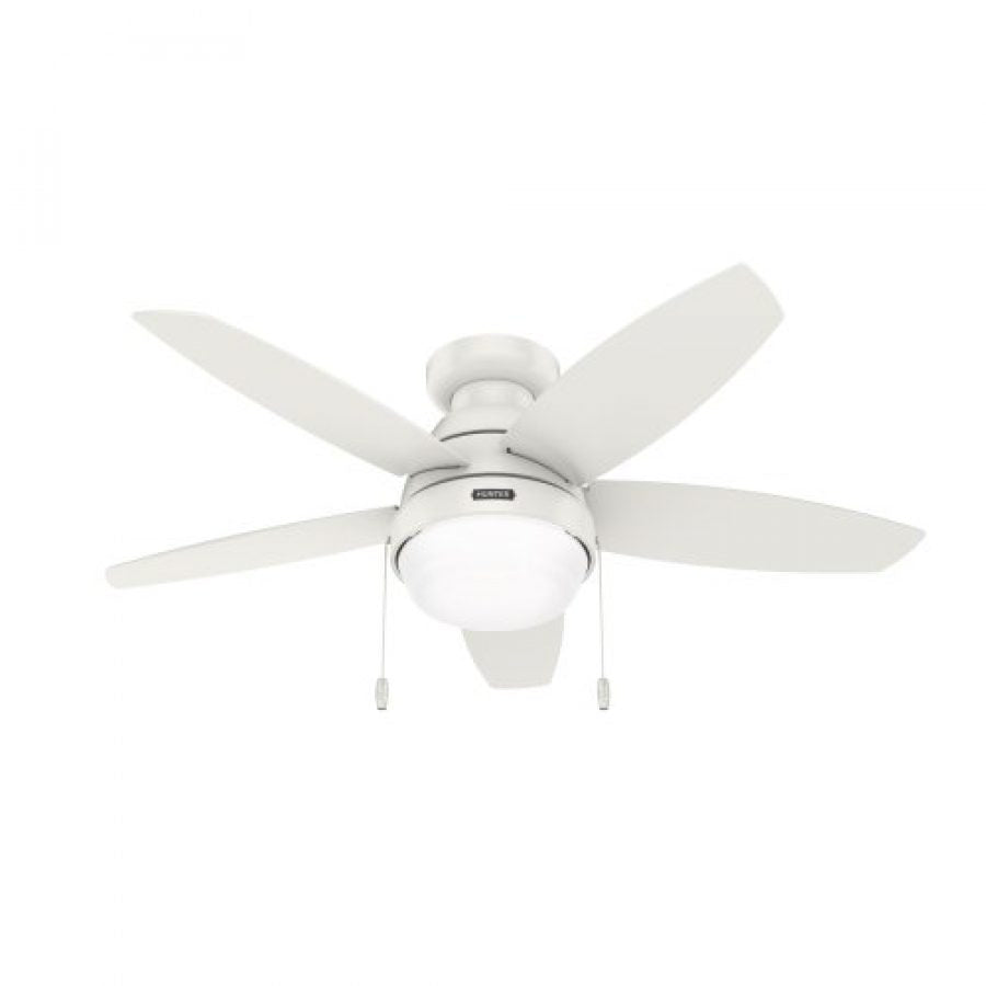 Lilliana 44" LED Fan - Fresh White by Hunter