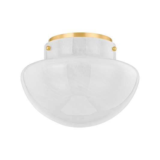 Lilou Flush Mount - 1-Light - Aged Brass - Mitzi H863501-AGB