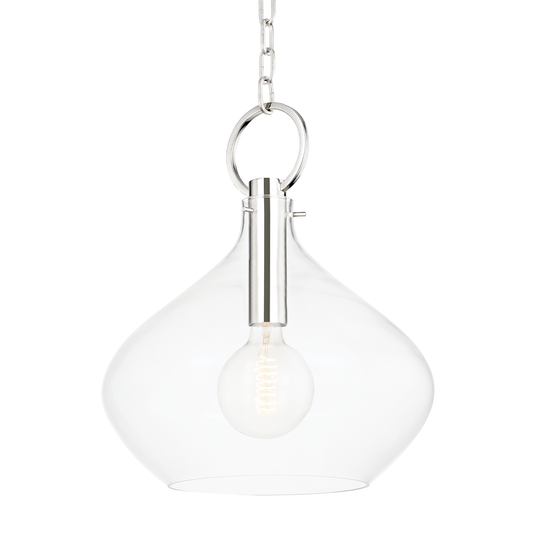 Lina Pendant - Polished Nickel by Hudson Valley Lighting