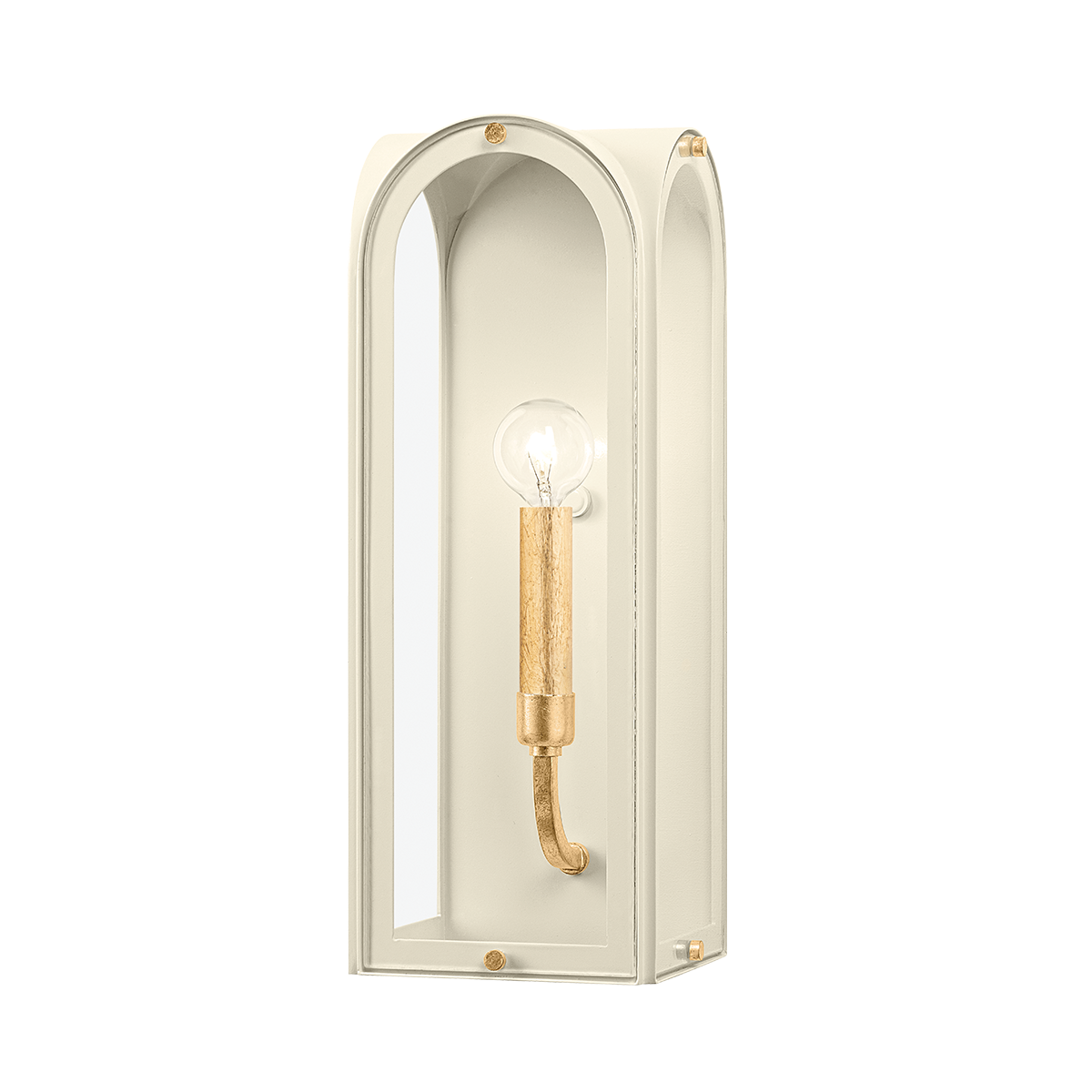 Lincroft Wall Sconce - Vintage Gold Leaf/Soft Sand by Hudson Valley Lighting