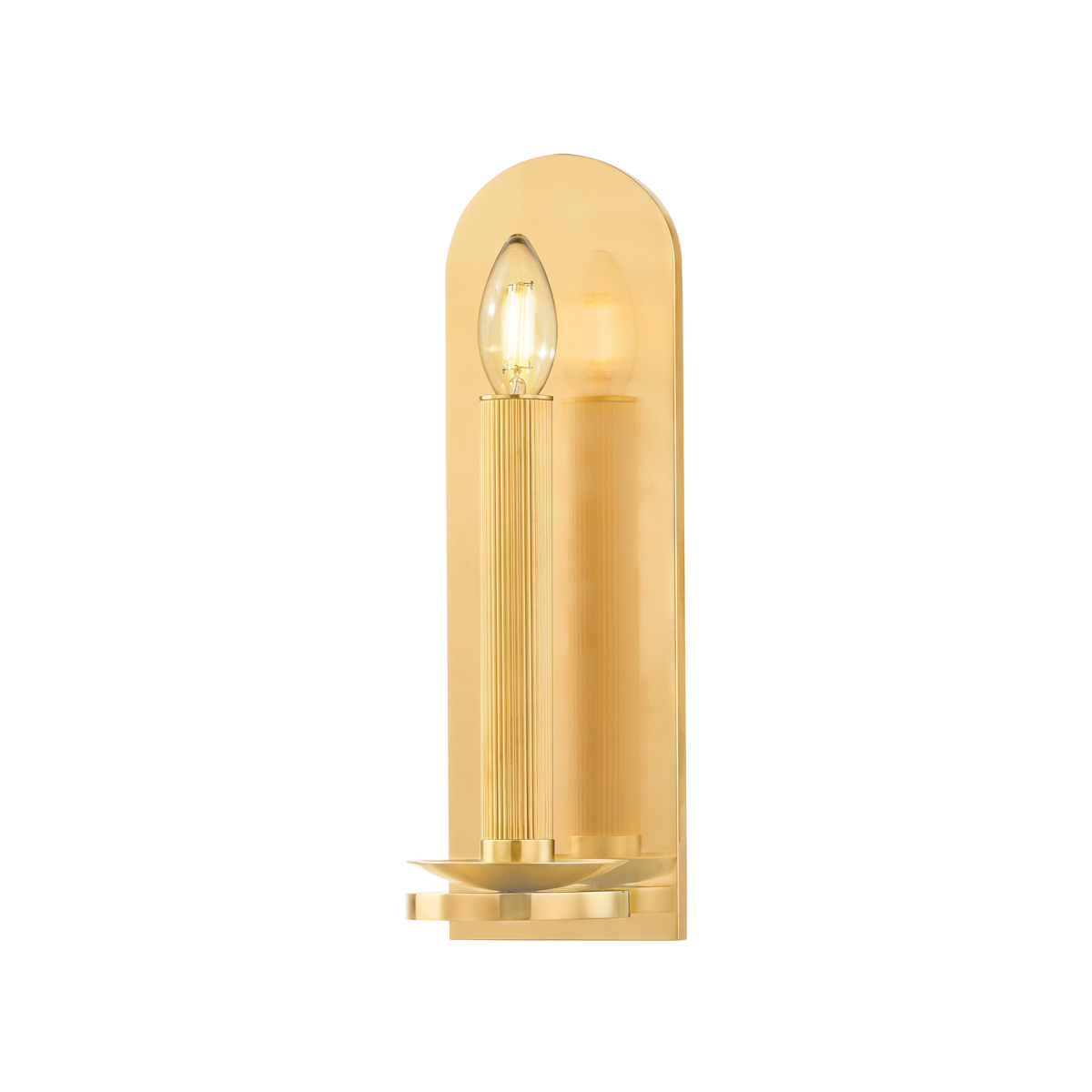 Lindenhurst Wall Sconce - Aged Brass by Hudson Valley Lighting