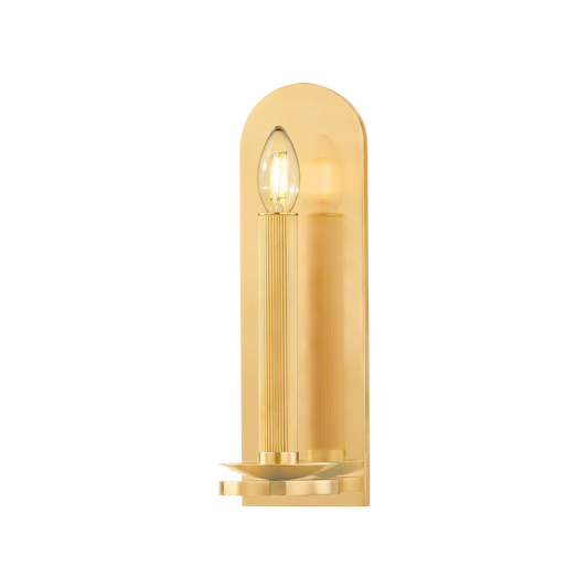 Lindenhurst Wall Sconce - Aged Brass by Hudson Valley Lighting