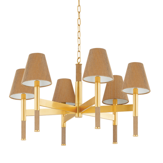 Lindenwood 6-Light Chandelier by Hudson Valley Lighting