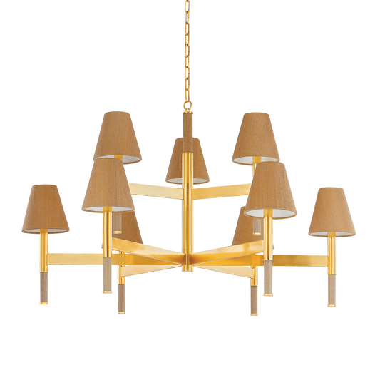 Lindenwood 9-Light Chandelier by Hudson Valley Lighting