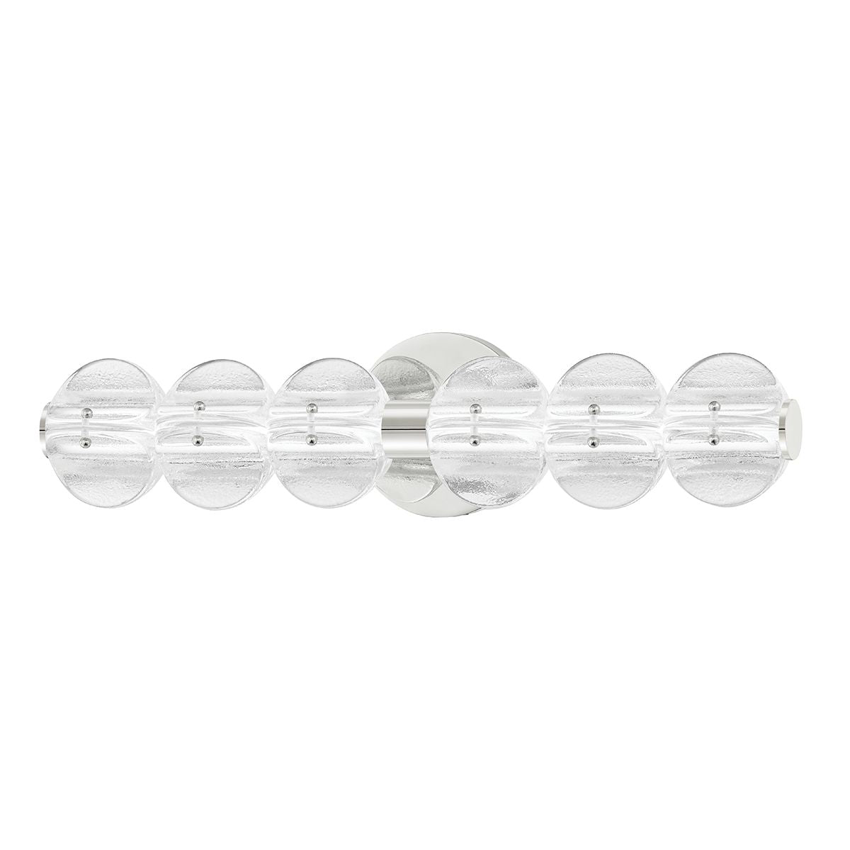 Lindley 6-Light Vanity Light - Polished Nickel by Hudson Valley Lighting