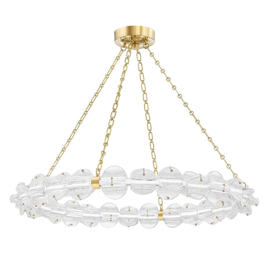 Lindley Chandelier - Aged Brass by Hudson Valley Lighting
