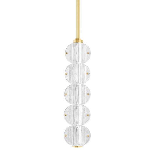 Lindley Pendant - Aged Brass by Hudson Valley Lighting