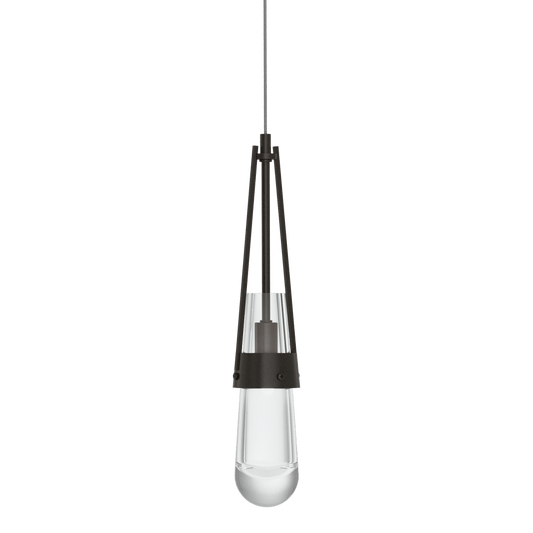 Link Clear Glass Low Voltage Mini Pendant - Oil Rubbed Bronze by Hubbardton Forge