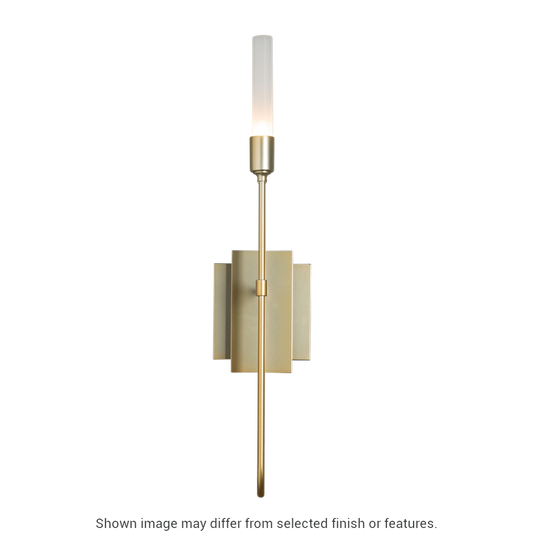 Lisse 1-Light Sconce - White by Hubbardton Forge