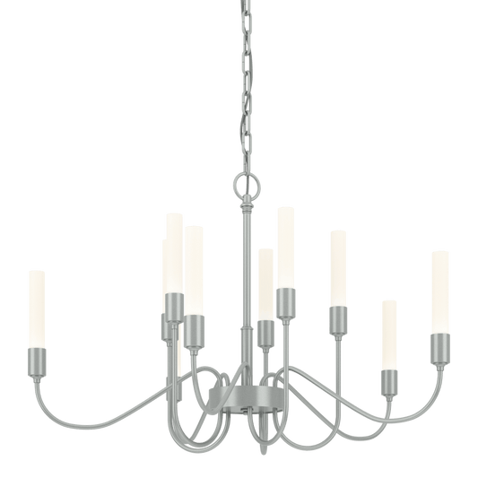Lisse 10-Arm Chandelier - Sterling by Hubbardton Forge