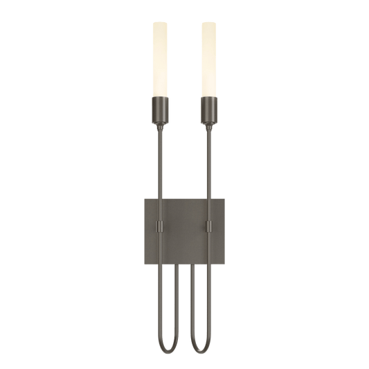 Lisse 2-Light Sconce - Dark Smoke by Hubbardton Forge