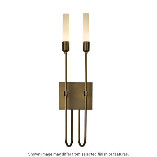 Lisse 2-Light Sconce - White by Hubbardton Forge