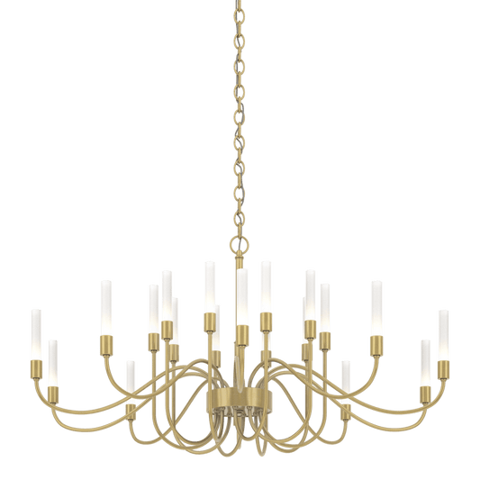 Lisse 20-Arm Chandelier - Modern Brass by Hubbardton Forge