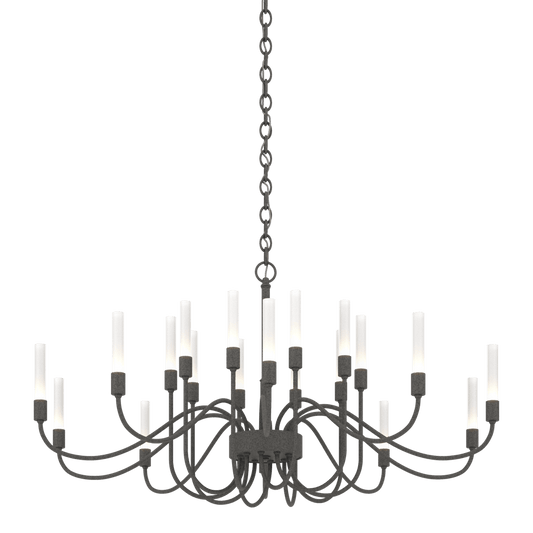 Lisse 20-Arm Chandelier - Natural Iron by Hubbardton Forge