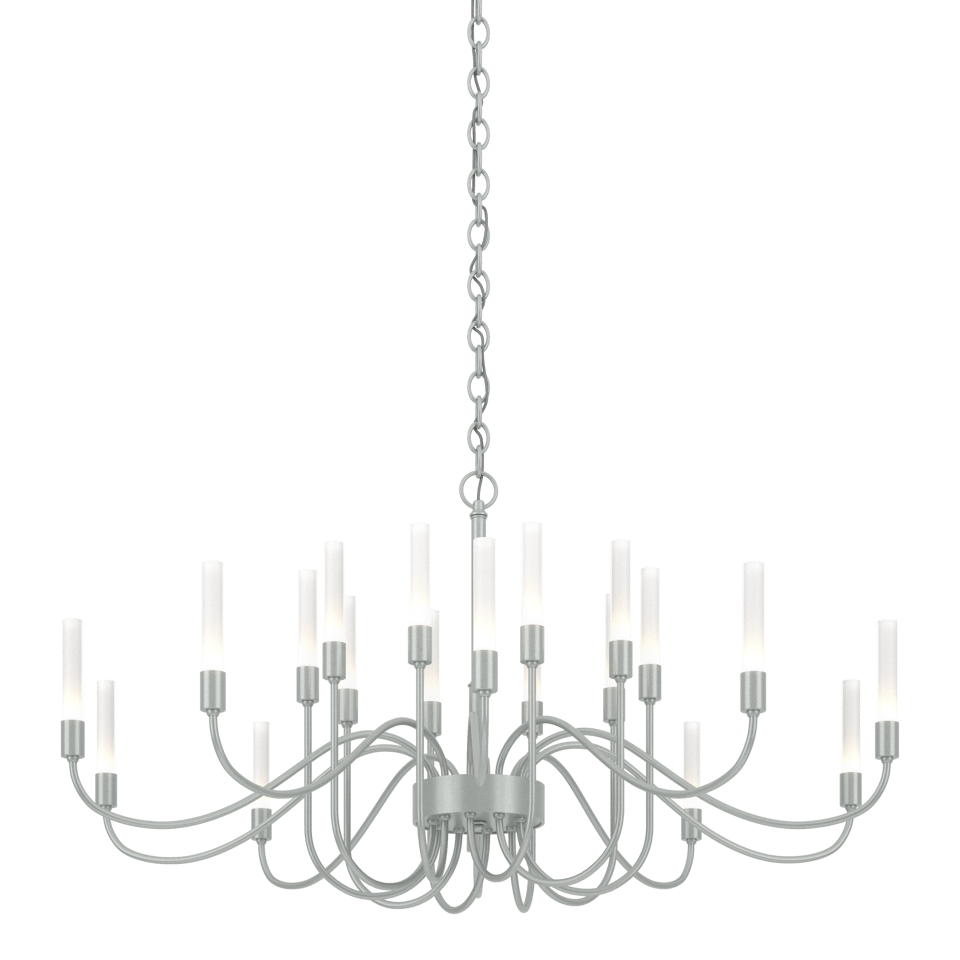 Lisse 20-Arm Chandelier - Vintage Platinum by Hubbardton Forge