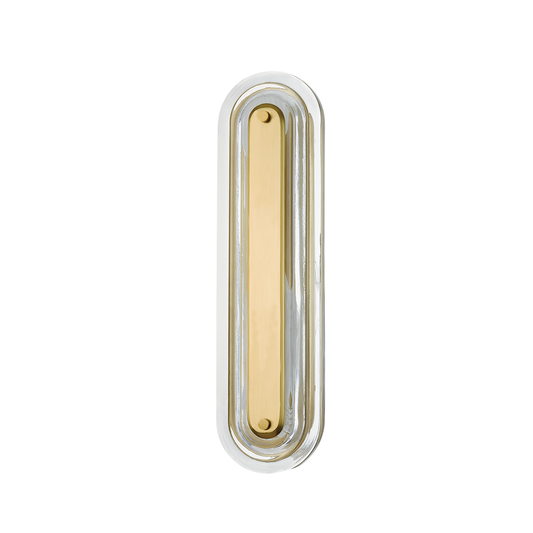 Litton Wall Sconce - Aged Brass by Hudson Valley Lighting