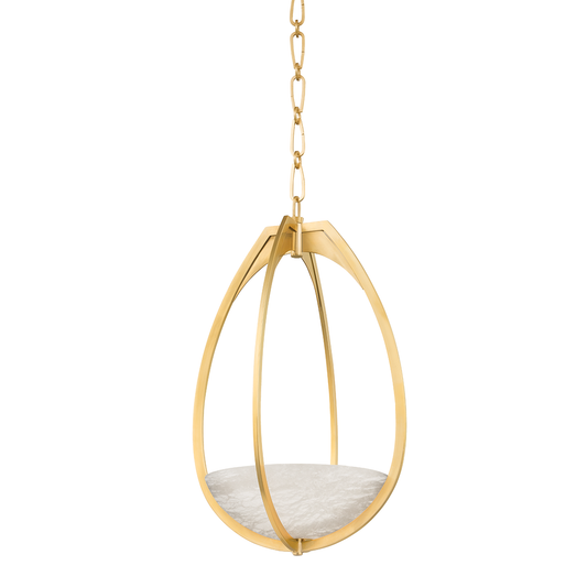 Lloyd Pendant - Aged Brass by Hudson Valley Lighting