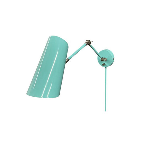 Logan Wall Swing Lamp - L375-MTSN - Mint/Satin Nickel by House of Troy