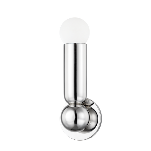Lolly Wall Sconce - 1-Light - Polished Nickel - Mitzi H720101-PN