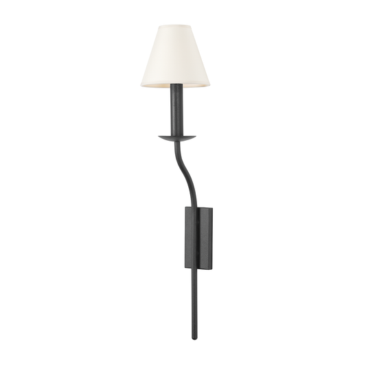 Lomita Wall Sconce - 1-Light - Forged Iron - Troy Lighting B8825-FOR