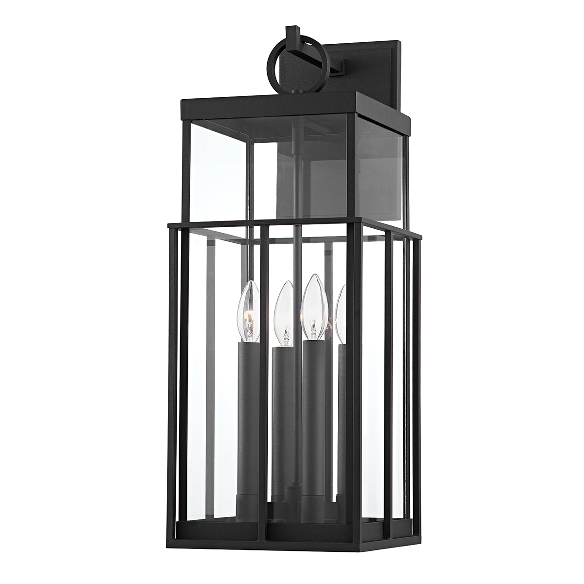 Longport Wall Sconce - 4-Light - Textured Black - Troy Lighting B6483-TBK